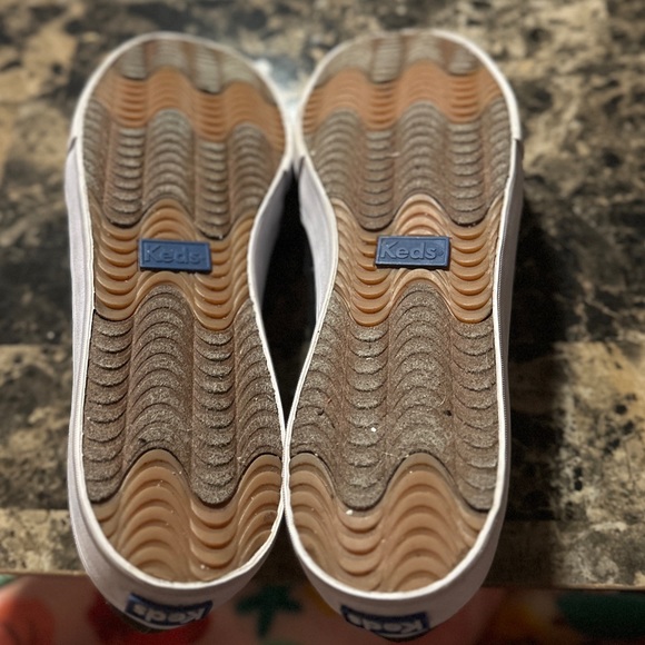 ✨ Like New Women’s Double Decker Keds Canvas Slip On Sneaker Black Size 11W ✨ - Picture 4 of 10